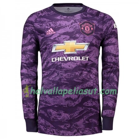 Jalkapallo Pelipaidat Manchester United Maalivahti Kotipaita 2019-2020 Pitkähihainen